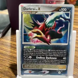 DARKRAI LV.X DP19 PROMO DP BLACK STAR PROMOS POKEMON GOOD CONDITION - Image 5