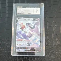 Pokemon Galarian Articuno V CGC 9 Astral Radiance TG16/TG30 Holo Ultra Rare - Image 1