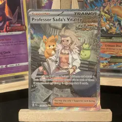 Pokemon - Professor Sada's Vitality - 256/182 - SV04: Paradox Rift - Holo NM - Image 1