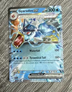 Gyarados EX- Pokemon TCG - Scarlet and Violet 45/198 Full Art Rare- Near Mint - Image 1