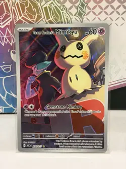 Pokemon TCG: Ascended Heroes Team Rocket's Mimikyu 238/217 Illustration Rare - Image 1