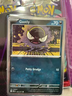 Pokemon Ascended Heroes Gastly Tech Sticker Collection Sealed English OVP #7 - Image 3
