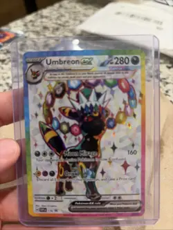 Pokemon TCG Umbreon Ex Espeon Ex Svp 175 176 Promo Pair NM Prismatic Evolution - Image 3