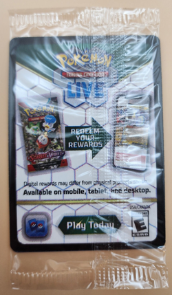 Pokemon TCG Prismatic Evolutions Vaporeon EX 023/131 Stamped Surprise Box Sealed - Image 5