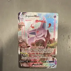 Pokemon Espeon VMAX Alternate Art Secret Rare Holo 270/264 Fusion Strike 310 HP - Image 1