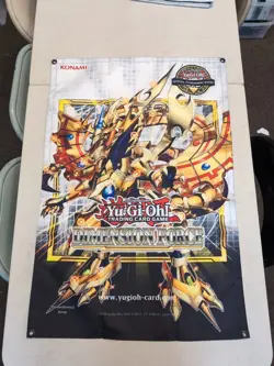 Yu-Gi-Oh! Dimension Force Set Banner 24x36 OTS Konami New - Image 1