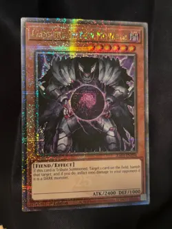 Yu-gi-oh! Caius the Shadow Monarch Quarter Century Rare - Image 1