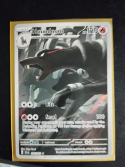 Pokemon TCG Houndoom Illustration Rare Shrouded Fable Full Art Holo Card 066/064 - Image 2