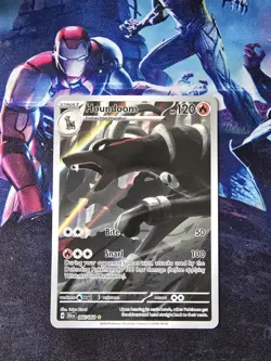 Pokemon TCG Card Houndoom 066/064 Shrouded Fable Illustration Rare NM/Mint - Image 1