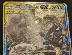 Pokemon TCG Lucario & Melmetal GX SM192 Promo Tag Team Alt Art 2017 English - Image 4