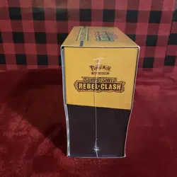 POKEMON TCG REBEL CLASH FACTORY SEALED ELITE TRAINER BOX ETB - small holes - Image 2