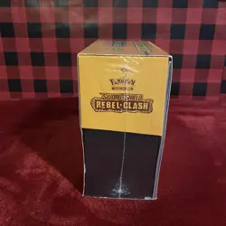 POKEMON TCG REBEL CLASH FACTORY SEALED ELITE TRAINER BOX ETB - small holes - Image 4