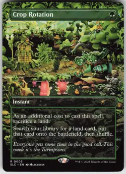 MTG Crop Rotation Normal NM Secret Lair Countdown Kit Magic 3 - Image 1