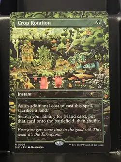 Crop Rotation # 3 MTG SLD Secret Lair Countdown Kit 2025 NM - Image 1