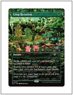 1x Crop Rotation, 0003, Non-Foil, Secret Lair Encyclopedia, Magic MTG NM - Image 1