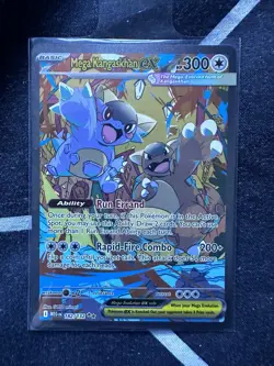 Mega Kangaskhan EX 182/132 Me01: Mega Evolution Holo POKEMON - Image 1