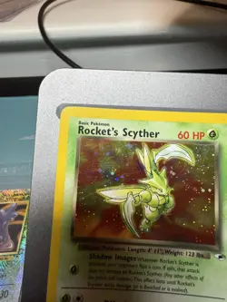 NM Rocket's Scyther 13/132 GH Gym Heroes Pokemon Card TCG WOTC Holo Rare UK - Image 2