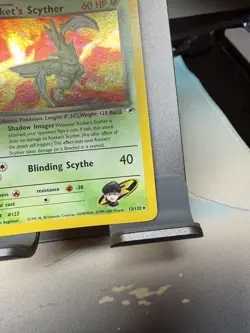 NM Rocket's Scyther 13/132 GH Gym Heroes Pokemon Card TCG WOTC Holo Rare UK - Image 5