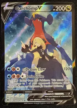 GARCHOMP V TG23/TG30 FULL ART ASTRAL RADIANCE POKEMON 😍 - Image 1