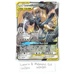 Lucario & Melmetal GX 120/214 Sm-Unbroken Bonds Full Art Pokemon TCG NM - Image 1