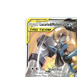 Lucario & Melmetal GX 120/214 Sm-Unbroken Bonds Full Art Pokemon TCG NM - Image 4