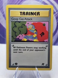 Pokemon Cards: Team Rocket 1st Edition Common: Goop Gas Attack 78/82 - Image 1