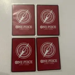 One Piece TCG OP12/13 Leaders (Lot of 4) Various Cards All NM Sabo Luffy Donquix - Image 2