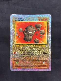 Pokemon Cards: Legendary Collection Reverse Holo: Geodude 77/110 - Image 1