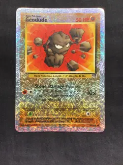 Pokemon Cards: Legendary Collection Reverse Holo: Geodude 77/110 - Image 2