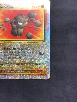 Pokemon Cards: Legendary Collection Reverse Holo: Geodude 77/110 - Image 5