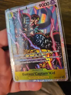 Eustass "Captain" Kid OP10-112 English SR Royal Blood PACK FRESH One Piece Card - Image 2