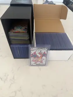 Pokemon Card Collection Lot (200+ Cards) Wotc Vintage Full Art Base Charizard - Image 1