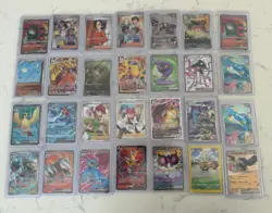 Pokemon Card Collection Lot (200+ Cards) Wotc Vintage Full Art Base Charizard - Image 4