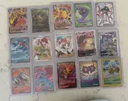 Pokemon Card Collection Lot (200+ Cards) Wotc Vintage Full Art Base Charizard - Image 5