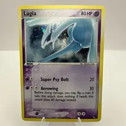 Pokemon TCG Lugia Pop Series 5 Holo Rare Card 2/17 MP+ - Image 1