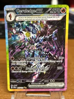 Pokemon Ceruledge EX TCG Prismatic Evolutions Sir Holo Card 147/131 NM Condition - Image 1