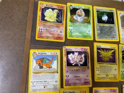 12 Vintage Pokemon cards - 7 Holofoil Ninetails Dark Arbok Muk plus 5 Promos - Image 4
