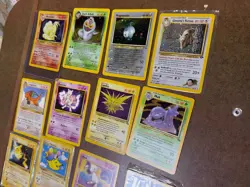 12 Vintage Pokemon cards - 7 Holofoil Ninetails Dark Arbok Muk plus 5 Promos - Image 5