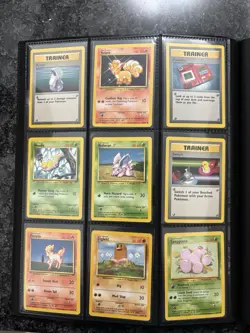 Pokemon Binder Lot 72 Cards Vintage Shadowless 1st Edition Base Japanese - Image 4