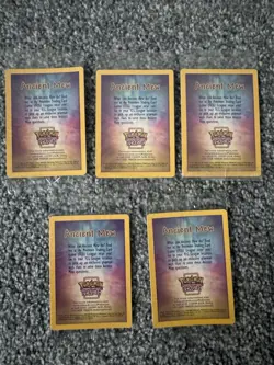 5 x Ancient Mew Sealed Movie Promo 2000 Pokemon Card Bundle Vintage WOTC - Image 2