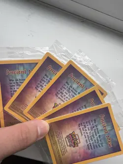5 x Ancient Mew Sealed Movie Promo 2000 Pokemon Card Bundle Vintage WOTC - Image 5