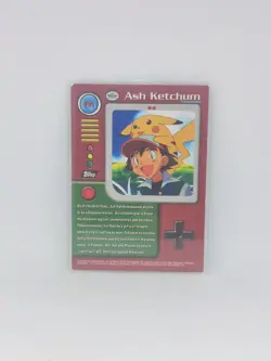 topps Pokemon TV Animation Edition Series 1 Holo Foil TV1 Ash Ketchum - Image 2