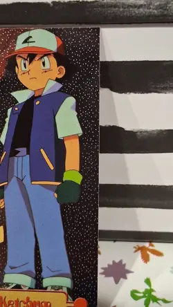 topps Pokemon TV Animation Edition Series 1 Holo Foil TV1 Ash Ketchum - Image 2