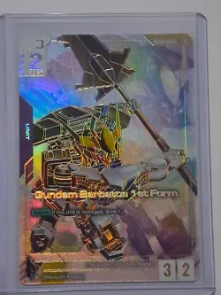 Gundam Card Game - Gundam Barbatos 1st Form LR++ Alt Art - Near Mint - Image 1