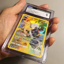 2022 Pokemon Pikachu TG05/TG30 Lost Origin Trainer Gallery Holo CGC 9 - Image 4