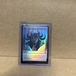 MTG Elk - Emblem - Oko, Shadowmoor Scion Double-Sided Token Lorwyn Eclipsed Foil - Image 1