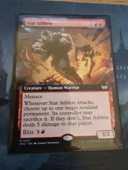 Magic The Gathering Star Athlete Extended Art - Image 1