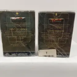 Magic the Gather 2005 Core Set Theme Decks Army Of Justice And Lofty Heights NIB - Image 3