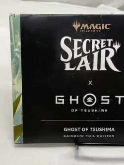 MTG Secret Lair x Playstation Ghost of Tsushima (Foil) Sealed Brand New - Image 2