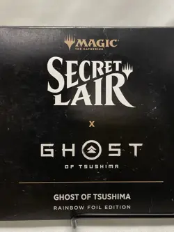 MTG Secret Lair x Playstation Ghost of Tsushima (Foil) Sealed Brand New - Image 4